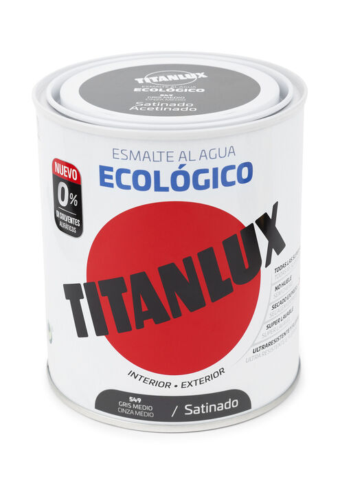 ESMALTE ECOLOGICO ACETINADO 3/4LT
