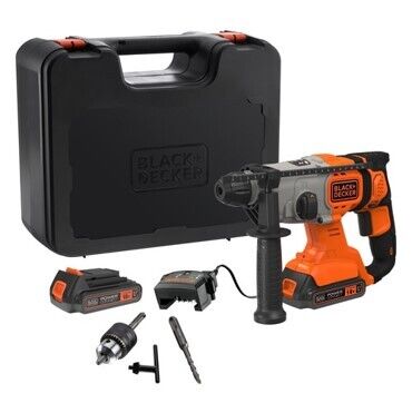 Black & Decker MARTELO SDS PLUS18V 2 BATERIAS 2.5AH