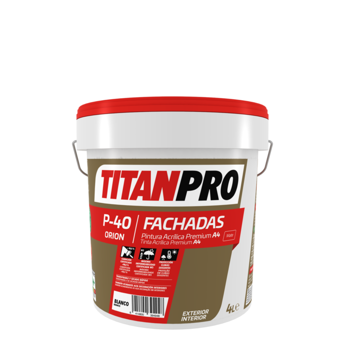 TINTA ACRILICA PREMIUM BRANCO MATE P-40