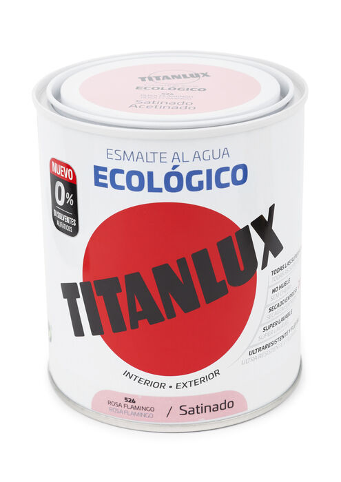 ESMALTE ECOLOGICO ACETINADO 3/4LT