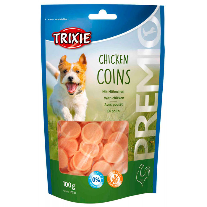 EX CHICKEN COINS LIGHT 100GR