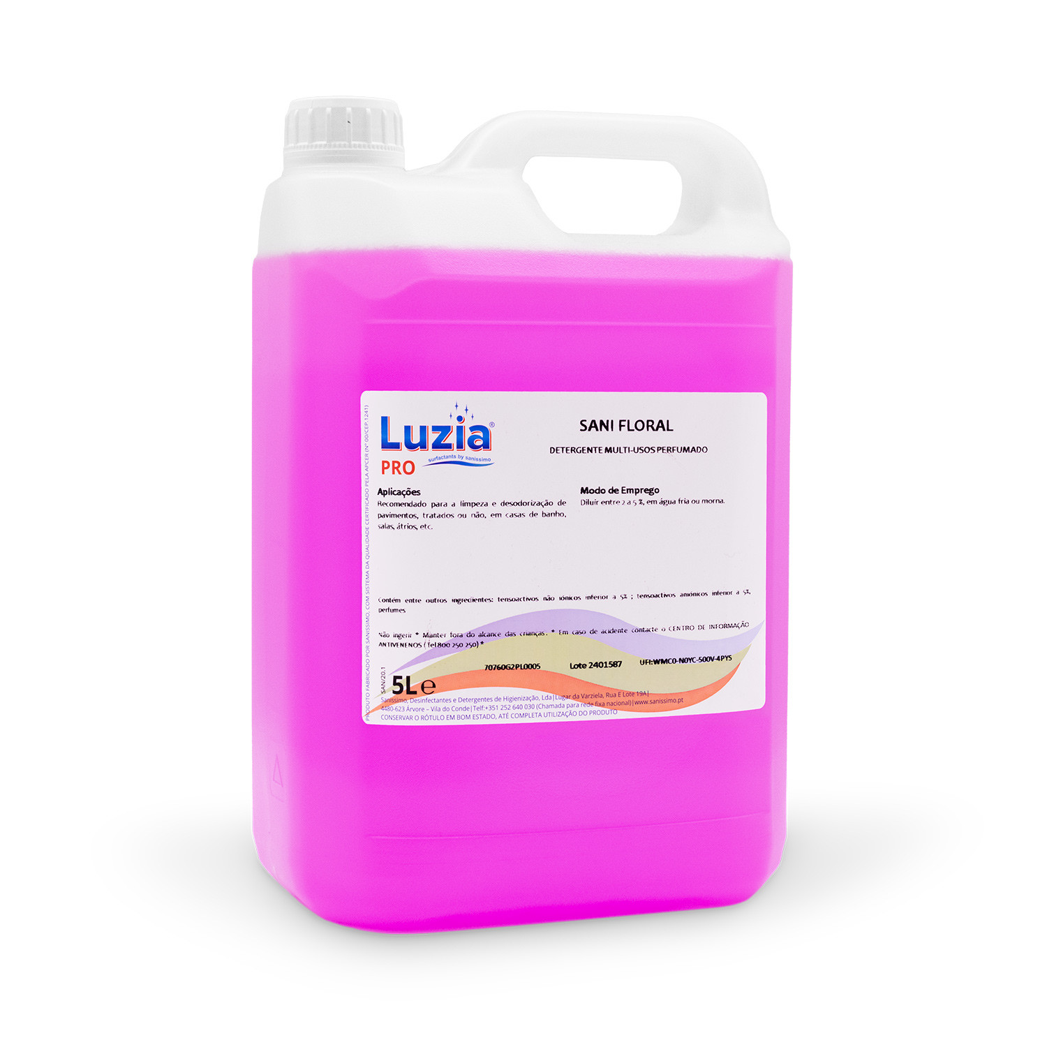 DetergentemultiusoperfumadoSaniFloral5L