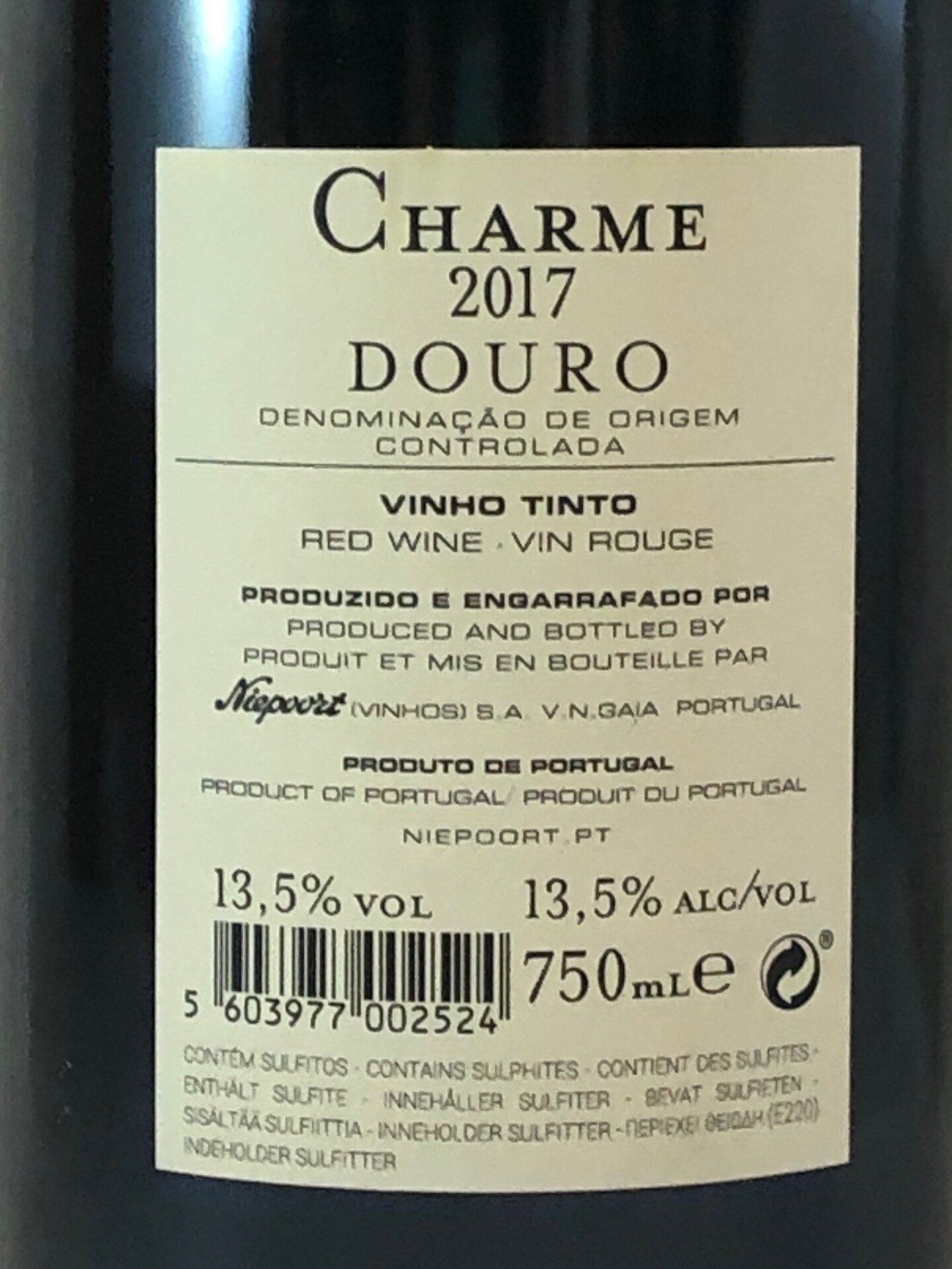 Niepoort Charme Tinto 2017