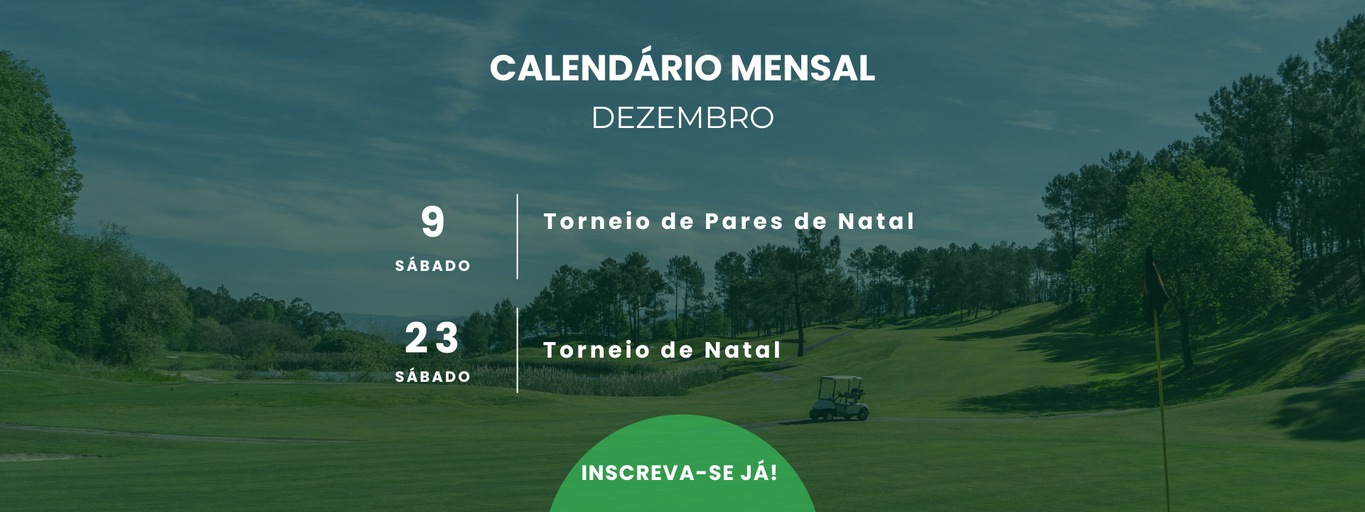 Calendário e Inscrição