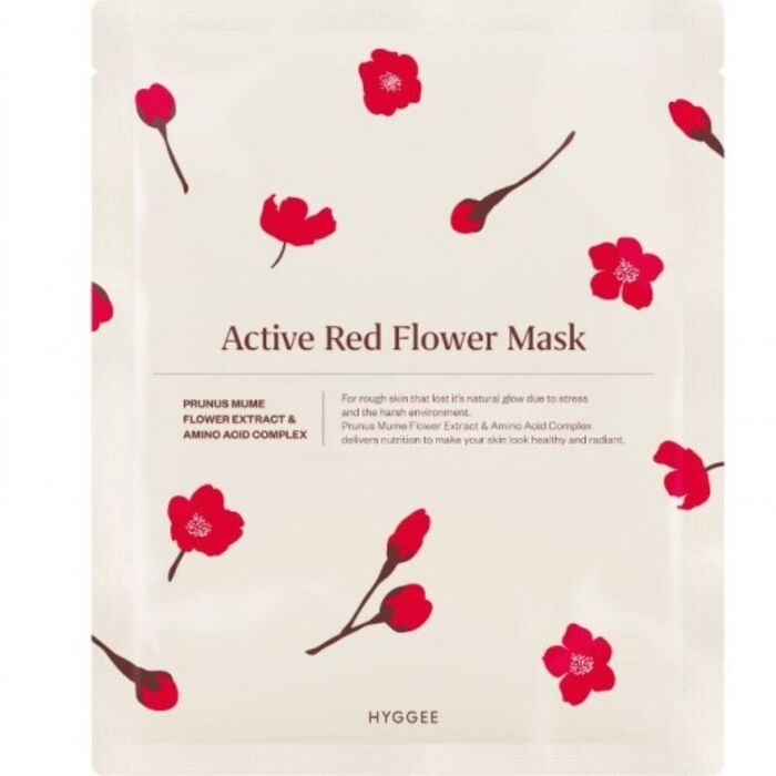 Hyggee Red Flower Active Máscara Facial 35ml