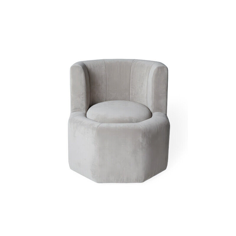 Upholstered Scope armchair in Velvet fabric, developed for hospitality and contract environments.
