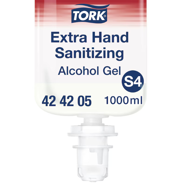 RECARGA TORK S4 ALCOOLGEL 424205 (6x1L) *NOVO*