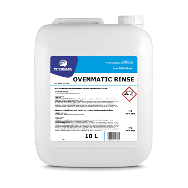 PQ OVENMATIC RINSE (10L)