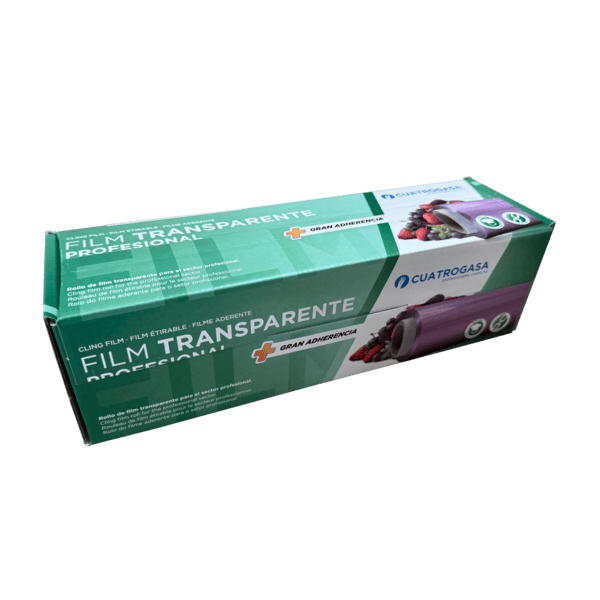 PELICULA ADERENTE C/CAIXA DE CORTE 30cm x 300m