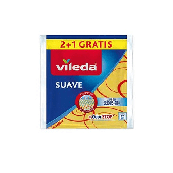PANO SUAVE 2+1 35x40cm VILEDA