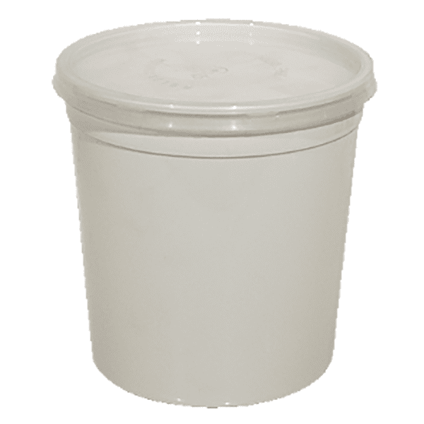 FORMA PLASTICA 1000mL C/TAMPA (25Un)