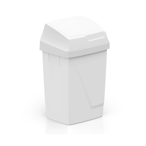CONTENTOR 50L C/TAMPA VAI VEM BRANCO