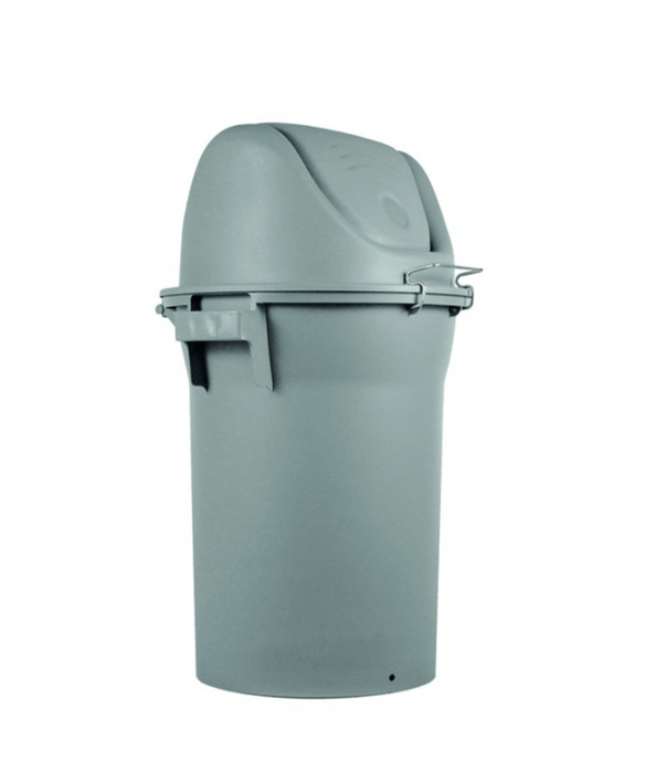 BALDE BASCULANTE 80L CINZA