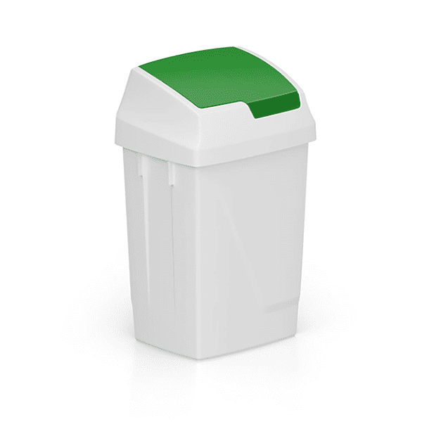 CONTENTOR 50L C/TAMPA VAI VEM VERDE