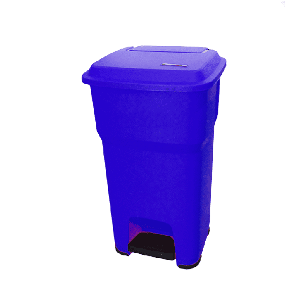 CONTENTOR 60L HERA AZUL C/PEDAL VILEDA