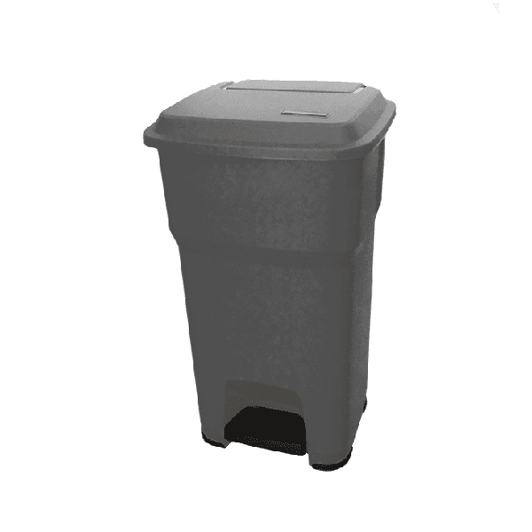 CONTENTOR 60L HERA PRETO C/PEDAL VILEDA