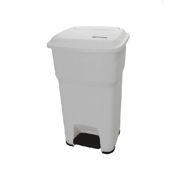 CONTENTOR 60L HERA BRANCO C/PEDAL VILEDA