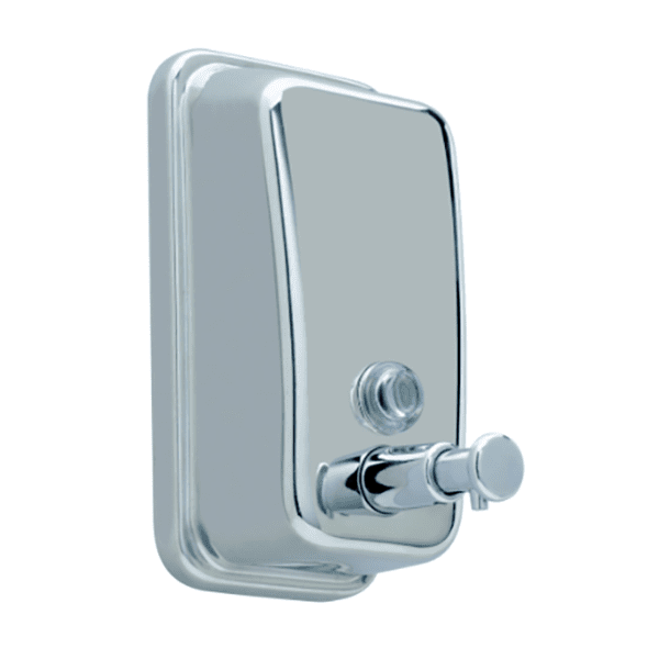 SUPORTE SABONETEIRA INOX BRILHO VERT. 450mL