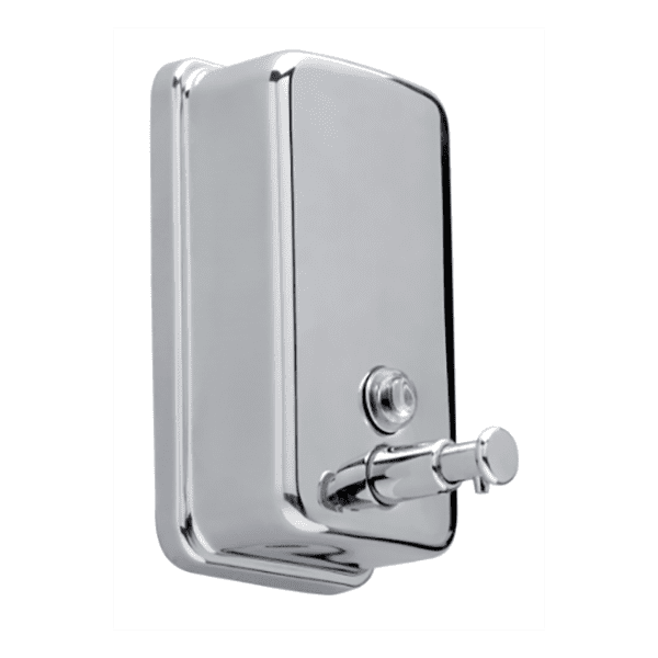 SUPORTE SABONETEIRA INOX BRILHO VERT. 850mL