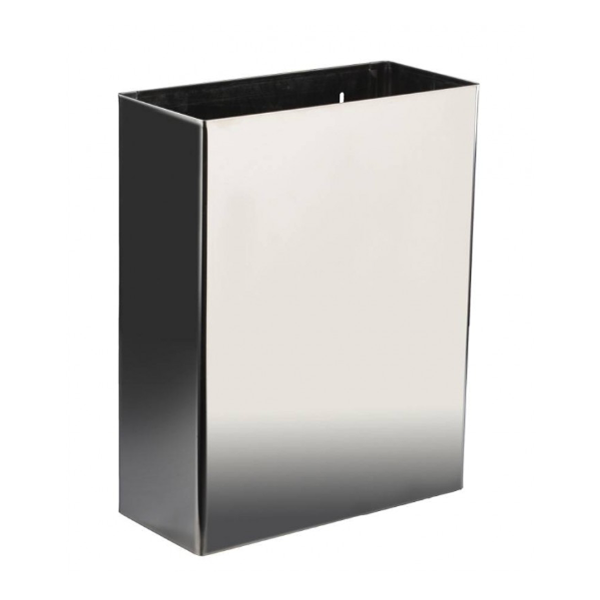 SUPORTE PAPELEIRA RECT. INOX SATINADO