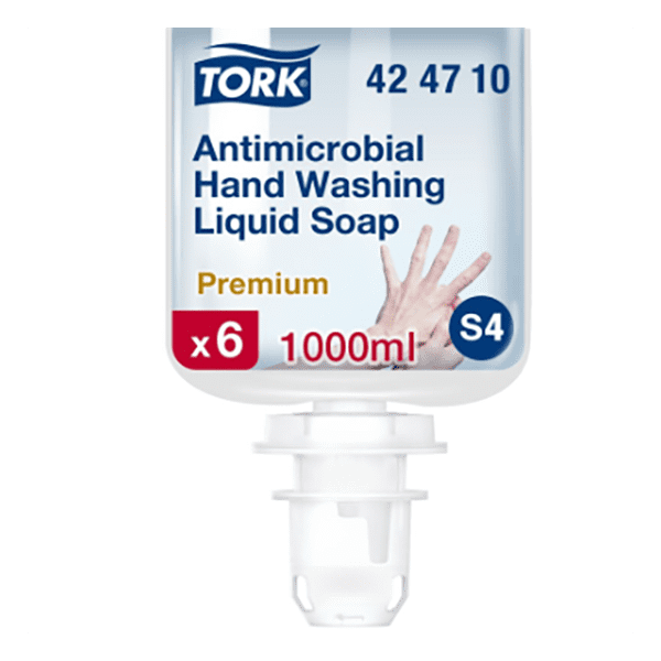 RECARGA TORK S4 ESPUMA ANTIMICROBIAL (6x1L)