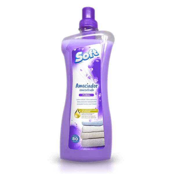 GL SOFT FLORAL (1.5L - 80 Doses) - Amaciador Concentrado