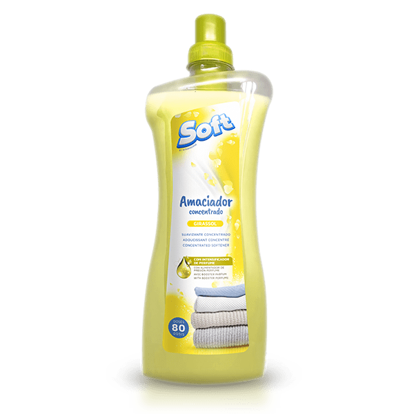 GL SOFT GIRASSOL (1.5L - 80 Doses) - Amaciador Concentrado