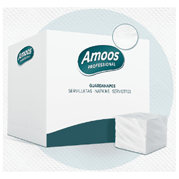 GUARDANAPO 14x14 1F AMOOS ZIG ZAG  (50x160)
