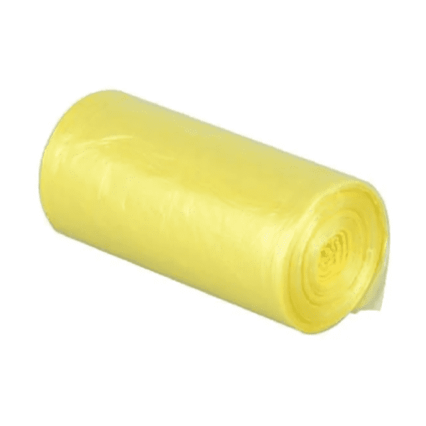 SACOS LIXO ROLO AMARELO 100L 80x90 30 (10 Sacos)