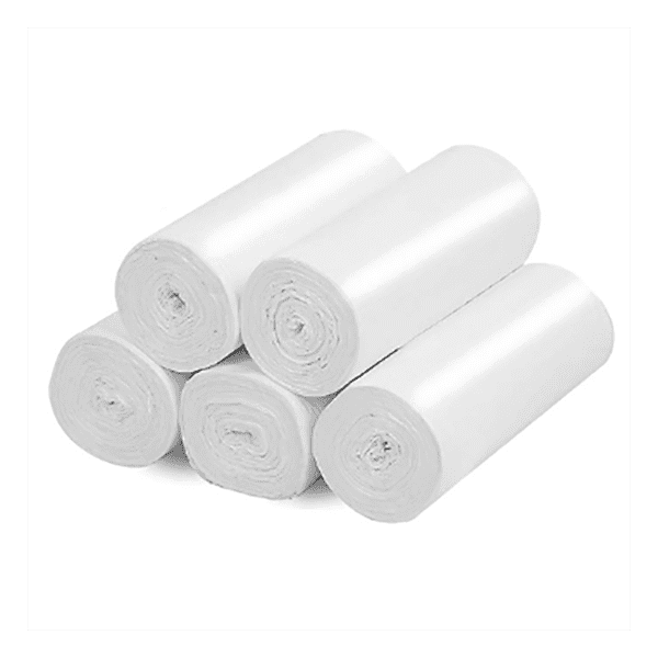 SACOS LIXO ROLO BRANCO 5L 33x40 50 (30 Sacos)