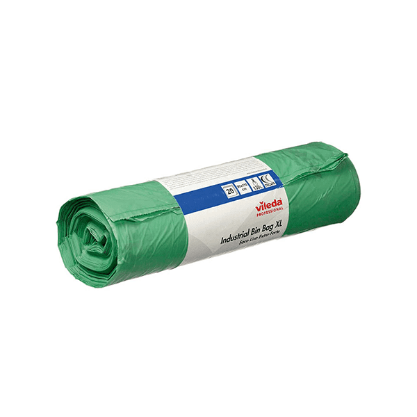 SACOS LIXO ROLO VILEDA VERDE 130L EXTRA-FORTE 90x110 (20s)