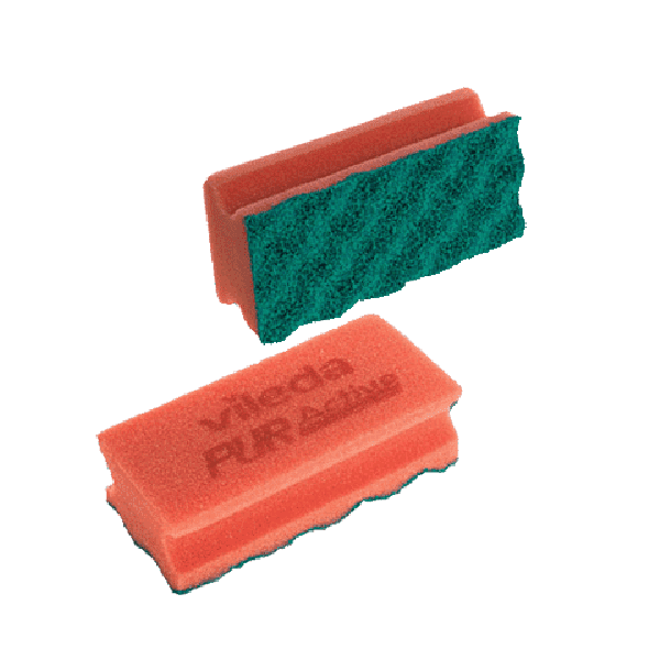 ESFREGAO PUR ACTIVE VERMELHO (10Un)