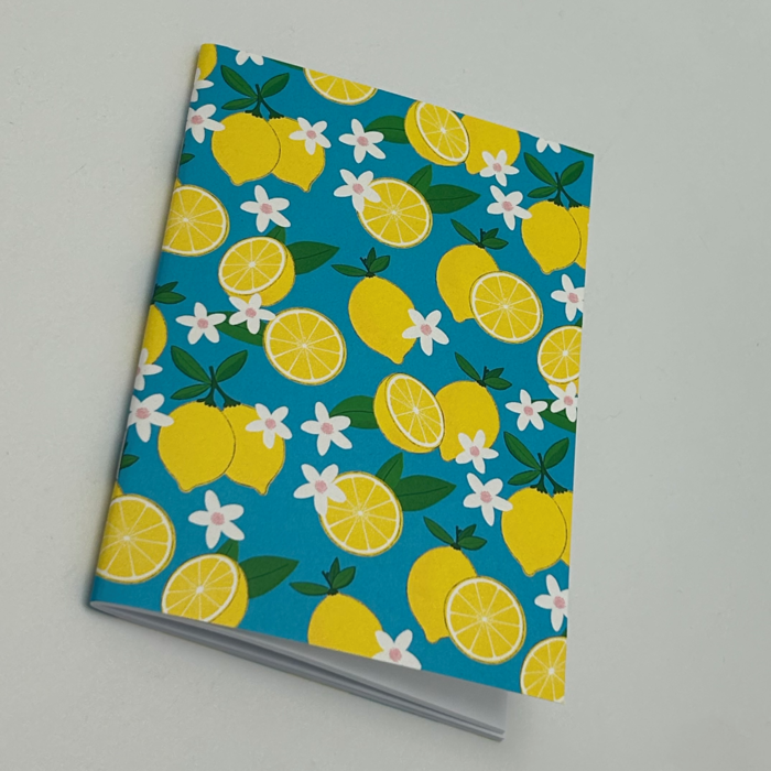 Caderno Perfumado A6 Leme Algarve Limão 1434