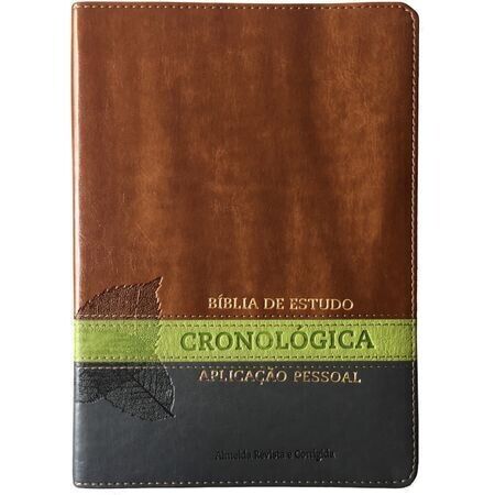 Bíblia de Estudo Cronológica | Aplicação Pessoal | ARC | Verde