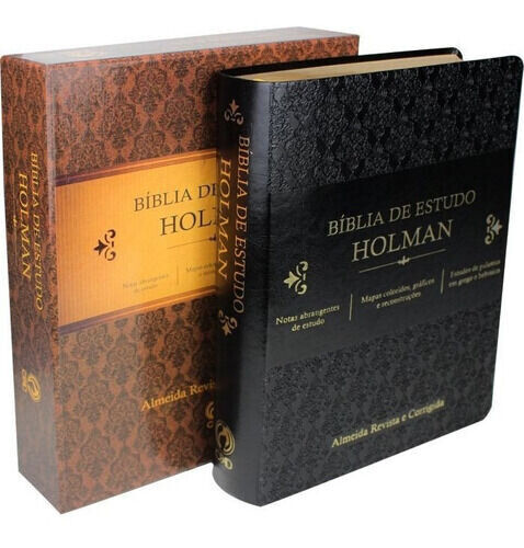 Bíblia de Estudo | Holman | ARC | Preto