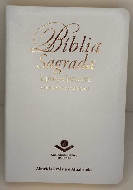 Bíblia Sagrada | ARA | Letra Gigante | Branca