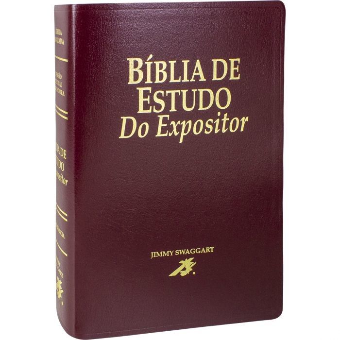 Bíblia de Estudo | Do Expositor | NVTE | Bordeaux