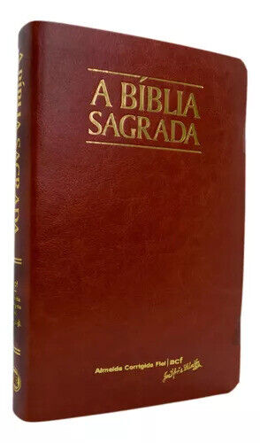 Bíblia Sagrada | ACF | Letra Gigante | Luxo Caramelo