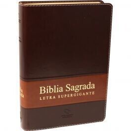 Bíblia Sagrada | NAA | Super Gigante | Castanho
