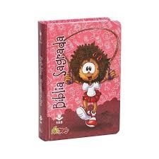 Bíblia Infantil | Mig & Meg | NTLH | Rosa