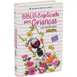 Bíblia Explicada Para Crianças | NTLH | Ilustrações Smilinguido | Rosa