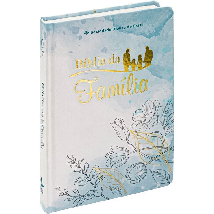 Bíblia da Família | ARA | Azul/Branco