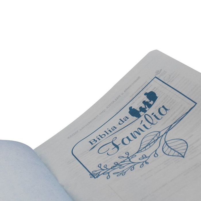 Bíblia da Família | ARA | Azul/Branco