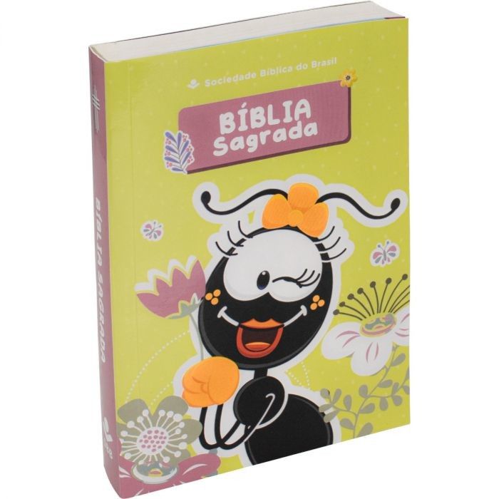 Bíblia Infantil | Smilinguido | NTLH | Letra Média | Amarelo