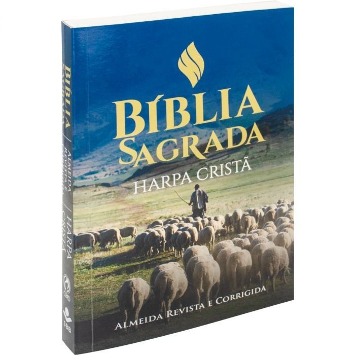 Bíblia Sagrada | ARC | Letra Média | C/Harpa | Rebanho Azul