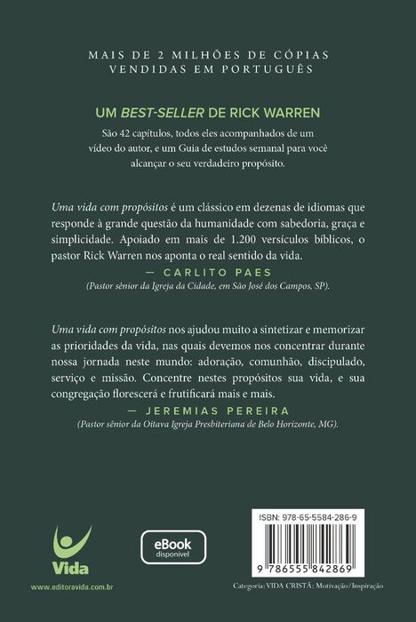 Uma Vida com Propósitos | Rick Warren