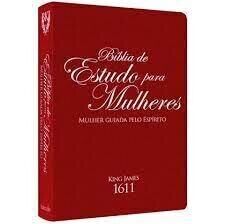 Bíblia de Estudo para Mulheres | King James 1611 | Vermelho