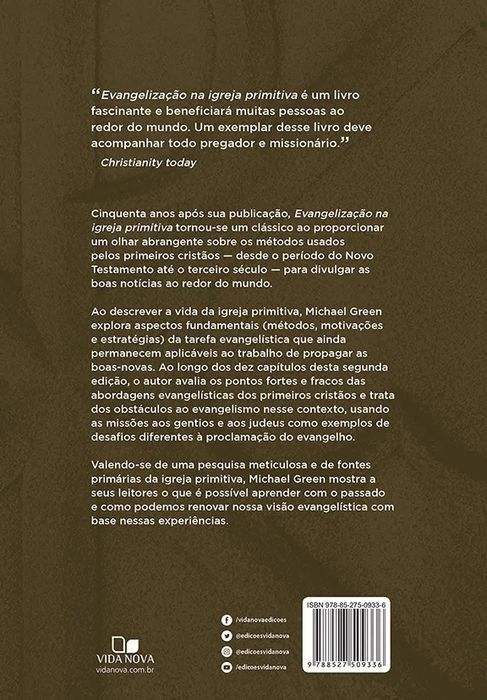 Evangelização na Igreja Primitiva | Michael Green