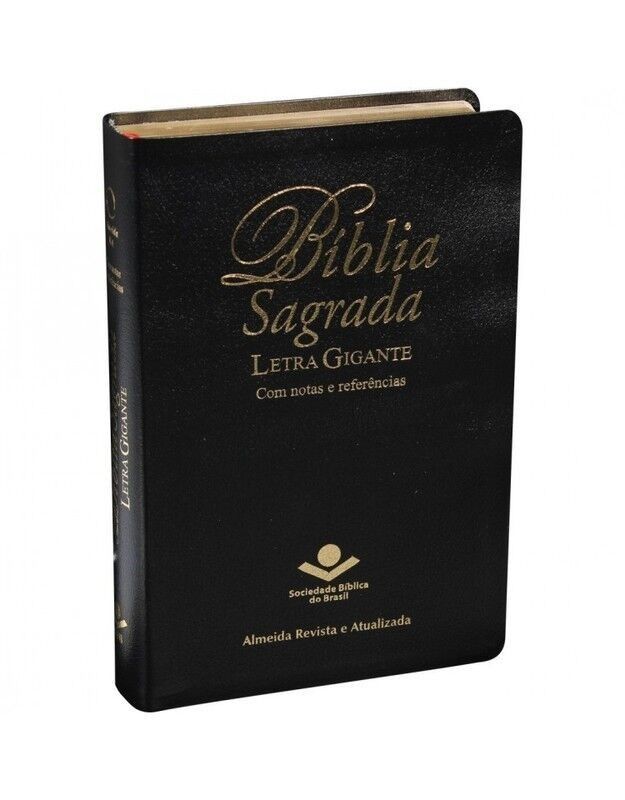 Bíblia Sagrada | ARA | Letra Gigante | Preto