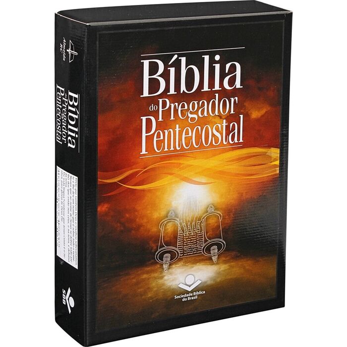 Bíblia do Pregador Pentecostal | ARC | Preto Nobre